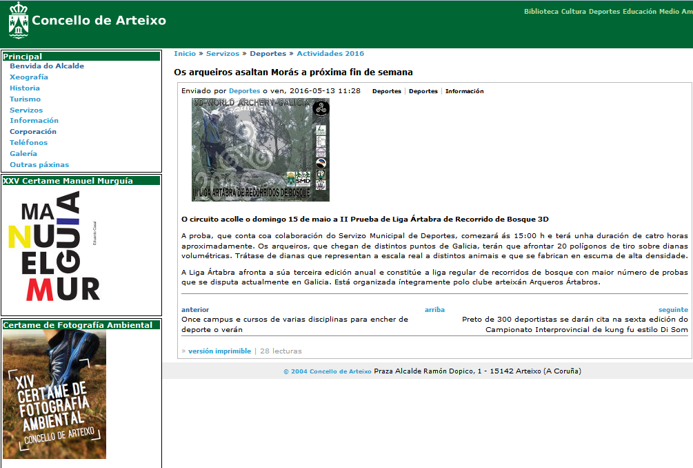 agenda II prueba III Liga