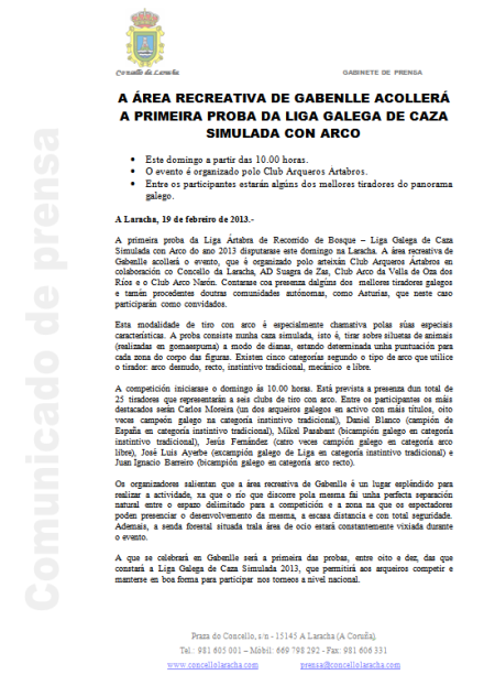 Nota de Prensa_Laracha