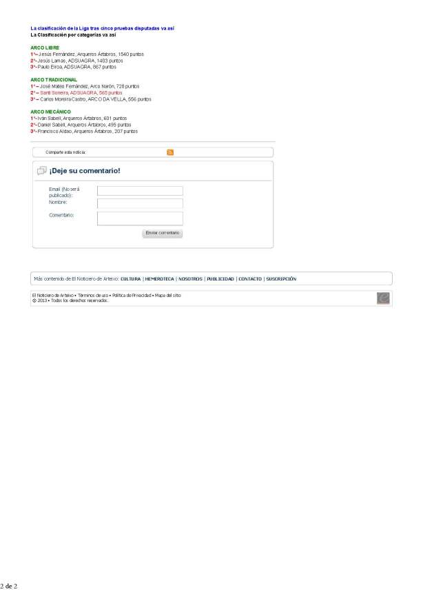 V Prueba de la Liga Ártabra de Recorridos de Bosque — EL NOTICIERO DE ARTEIXO_Página_2